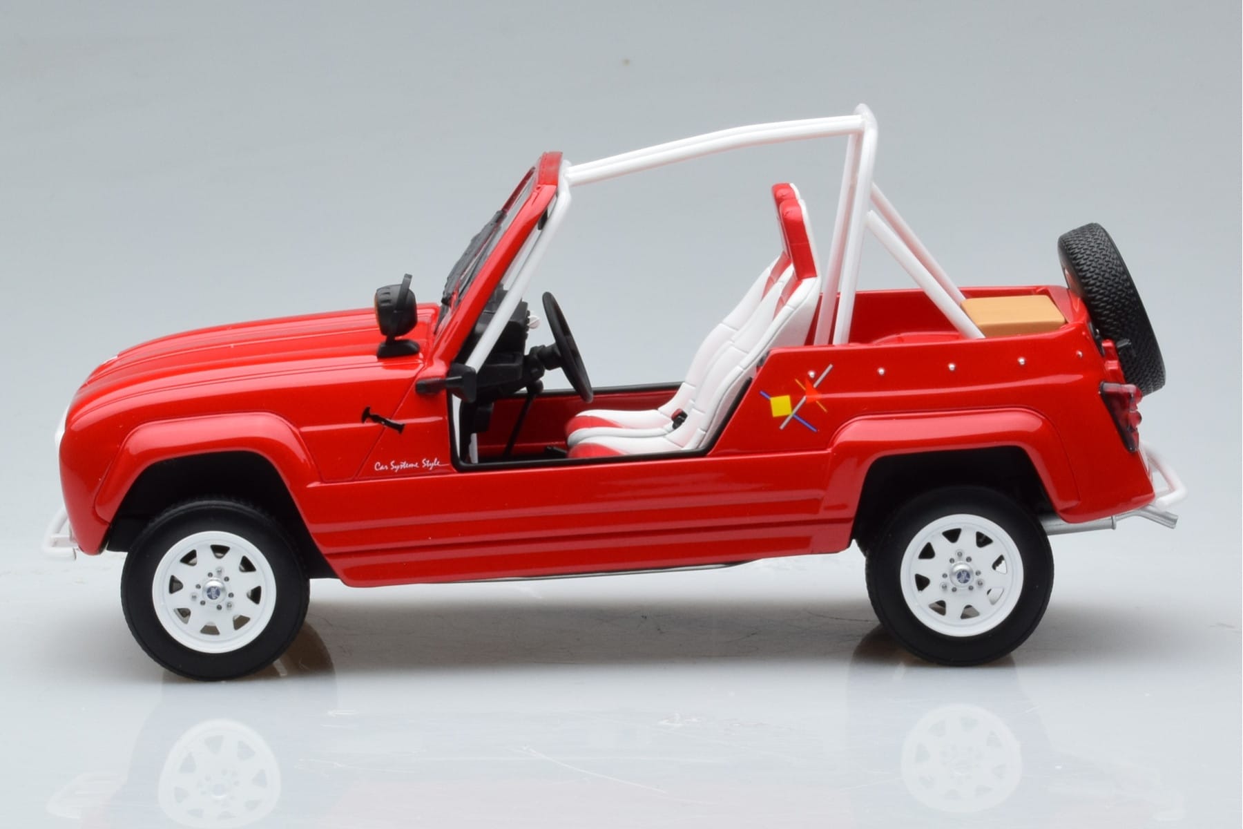 Renault 4L JP4 Roșu Otto 1:18 OT998 Rășină - imaginea 3 din 6