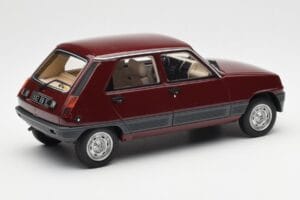 Renault 5 GTL Bordeaux Roșu Otto 1:18 OT1059 Rășină - imaginea 2 din 6