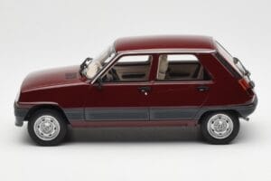 Renault 5 GTL Bordeaux Roșu Otto 1:18 OT1059 Rășină - imaginea 3 din 6