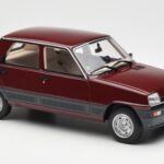 Renault 5 GTL Bordeaux Roșu Otto 1:18 OT1059 - image 4 of 6