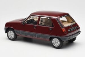 Renault 5 GTL Bordeaux Roșu Otto 1:18 OT1059 Rășină - imaginea 5 din 6