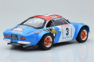 Alpine A110 #3 B. Darniche / A. Mahe Tour de Corse 1973 IXO 1:18 18RMC062B Metal - imaginea 2 din 6