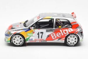 Renault Clio Maxi Kit Car Belga #17 Rally Ypres 1995 Otto 1:18 OT1058 Rășină - imaginea 3 din 6