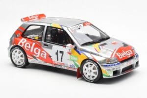Renault Clio Maxi Kit Car Belga #17 Rally Ypres 1995 Otto 1:18 OT1058 Rășină - imaginea 4 din 6