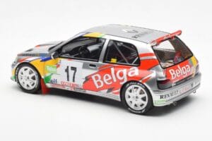 Renault Clio Maxi Kit Car Belga #17 Rally Ypres 1995 Otto 1:18 OT1058 Rășină - imaginea 5 din 6