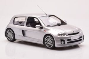 Renault Clio V6 Phase 1 Argintiu Otto 1:18 OT1034 Rășină - imaginea 4 din 6