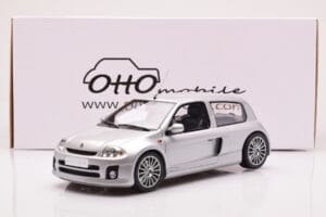 Renault Clio V6 Phase 1 Argintiu Otto 1:18 OT1034 Rășină - imaginea 6 din 6