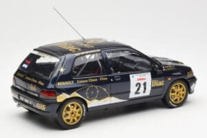Renault Clio Williams DIAC #21 Jordan / Boyere Tour de Corse 1993 Norev 1:18 185228 Metal - imaginea 3 din 8