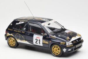 Renault Clio Williams DIAC #21 Jordan / Boyere Tour de Corse 1993 Norev 1:18 185228 Metal - imaginea 6 din 8