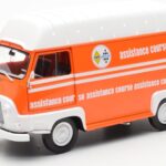 Renault Estafette Portocaliu Assistance Course Norev 1:18