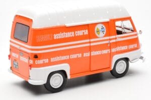 Renault Estafette Portocaliu Assistance Course Norev 1:18 185123 Metal - imaginea 3 din 10