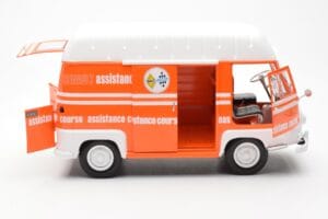 Renault Estafette Portocaliu Assistance Course Norev 1:18 185123 Metal - imaginea 5 din 10