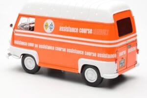 Renault Estafette Portocaliu Assistance Course Norev 1:18 185123 Metal - imaginea 9 din 10