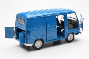 Renault Estafette Saviem Albastru Norev 1:18 185122 Metal - imaginea 2 din 11