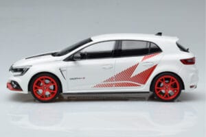 Renault Megane RS Trophy-R Mk4 Alb Norev 1:18 185239 Metal - imaginea 3 din 6