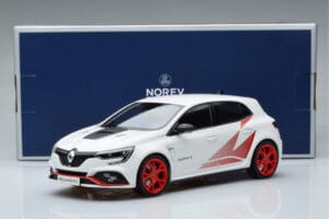 Renault Megane RS Trophy-R Mk4 Alb Norev 1:18 185239 Metal - imaginea 6 din 6