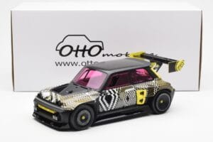 Renault R5 Turbo 3E Negru Otto 1:18 OT447 Rășină - imaginea 6 din 6