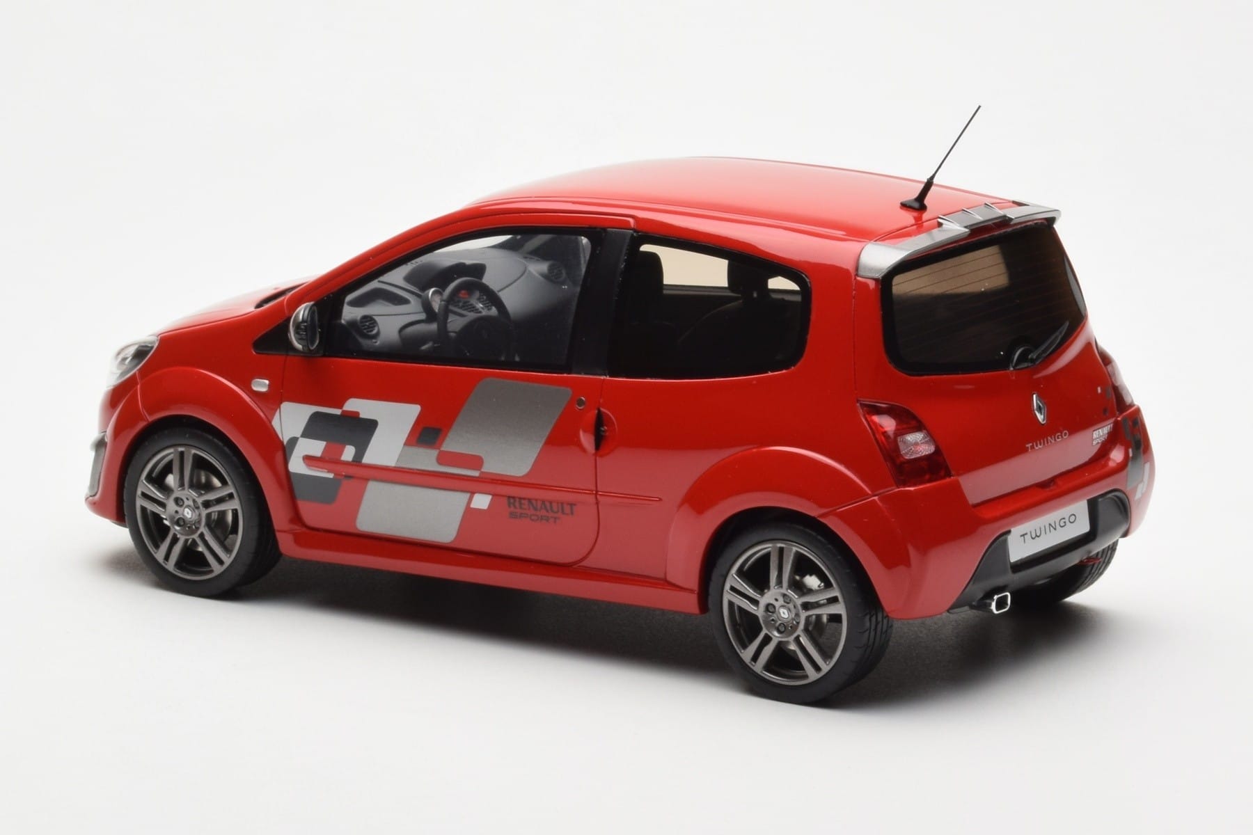 Renault Twingo RS Phase 1 Roșu Otto 1:18 OT446 Rășină - imaginea 5 din 6