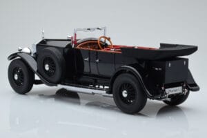 Rolls-Royce Phantom I Cabriolet Negru Kyosho 1:18 08931BK Metal - imaginea 7 din 8