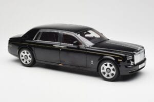Rolls-Royce Phantom VII EWB Diamond Negru Kyosho 1:18 08841DBK2 Metal - imaginea 6 din 8