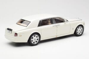 Rolls-Royce Phantom VII EWB English Alb Kyosho 1:18 08841EW2 Metal - imaginea 3 din 8