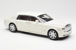 Rolls-Royce Phantom VII EWB English Alb Kyosho 1:18 08841EW2 Metal - imaginea 6 din 8