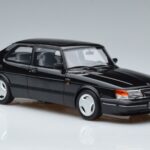 Saab 900 Turbo Mk1 Negru Otto 1:18 OT678 Rășină - image 4 of 6