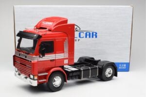 Scania 143M 470 Topline Roșu MCG 1:18 MCG18142 Metal - imaginea 8 din 8