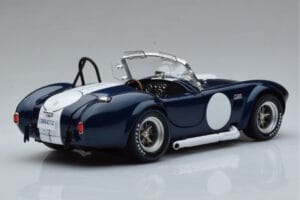 Shelby Cobra 427 S/C Albastru Închis Kyosho 1:18 08048DBL Metal - imaginea 3 din 9