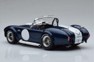 Shelby Cobra 427 S/C Albastru Închis Kyosho 1:18 08048DBL Metal - imaginea 6 din 9