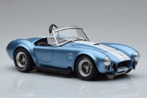 Shelby Cobra 427 S/C Albastru Deschis Kyosho 1:18 08048SBL Metal - imaginea 5 din 9