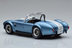 Shelby Cobra 427 S/C Albastru Deschis Kyosho 1:18 08048SBL Metal - imaginea 6 din 9