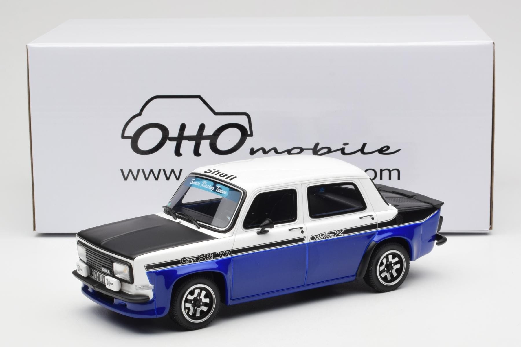 Simca 1000 Rally 2 SRT Otto 1:18 OT1063 Rășină - imaginea 6 din 6
