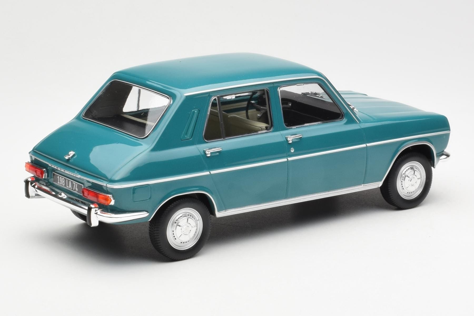 Simca 1100 GLS Borodine Verde Norev 1:18 185754 Metal - imaginea 2 din 6