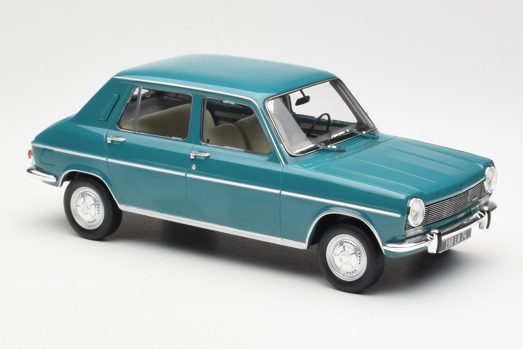 Simca 1100 GLS Borodine Verde Norev 1:18 185754 Metal - imaginea 4 din 6