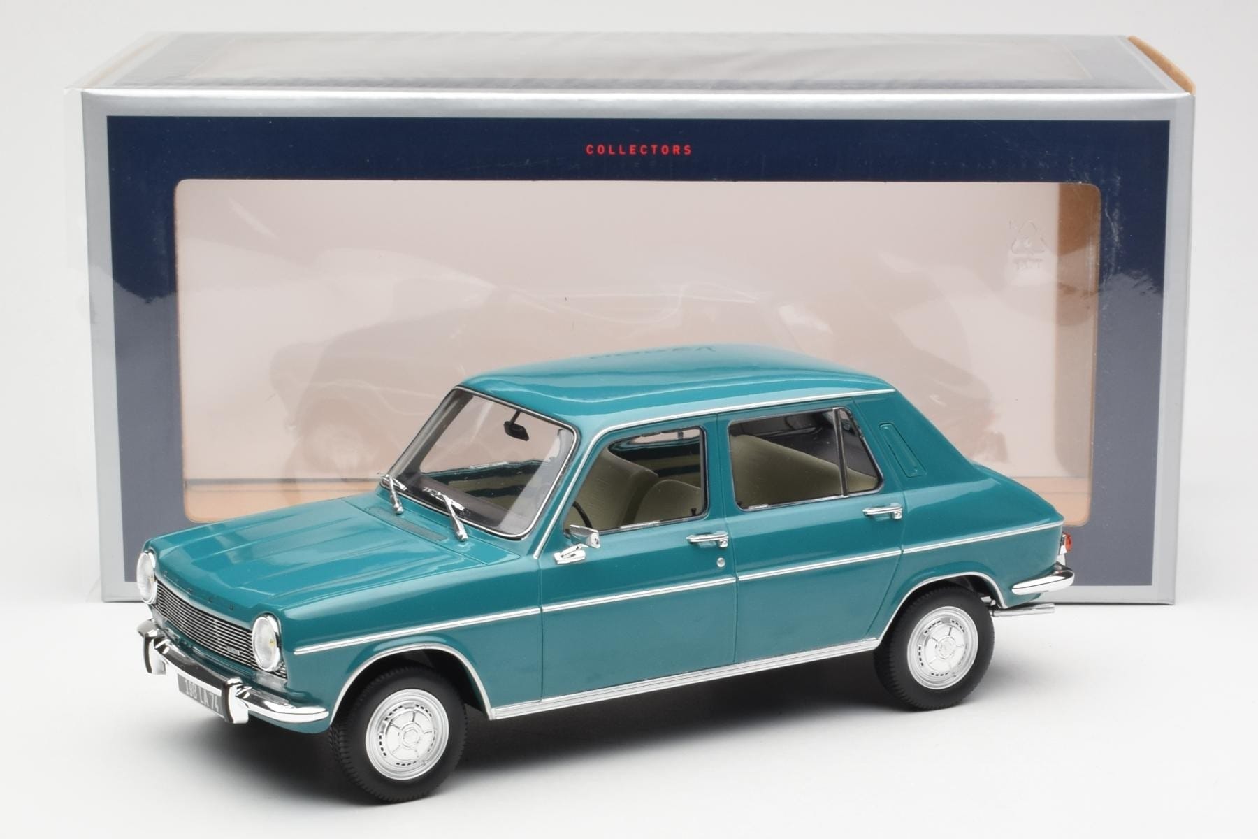 Simca 1100 GLS Borodine Verde Norev 1:18 185754 Metal - imaginea 6 din 6
