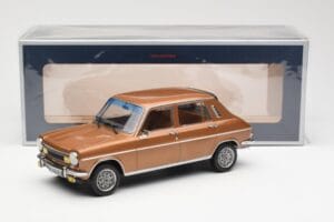 Simca 1100 Ti Sandalwood Metalizat Norev 1:18 185750 Metal - imaginea 6 din 6