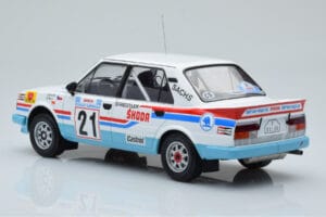 Skoda 130 LR #21 L. Krecek / B. Motl Rally Acropolis 1986 IXO 1:18 18RMC157A Metal - imaginea 4 din 6