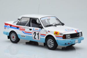 Skoda 130 LR #21 L. Krecek / B. Motl Rally Acropolis 1986 IXO 1:18 18RMC157A Metal - imaginea 5 din 6