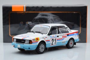 Skoda 130 LR #21 L. Krecek / B. Motl Rally Acropolis 1986 IXO 1:18 18RMC157A Metal - imaginea 6 din 6