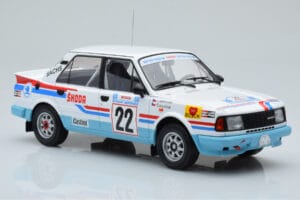 Skoda 130 LR #22 S. Kvaizar / J. Janecek Rally Acropolis 1986 IXO 1:18 18RMC157B Metal - imaginea 4 din 6