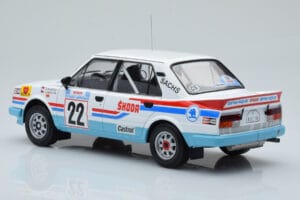 Skoda 130 LR #22 S. Kvaizar / J. Janecek Rally Acropolis 1986 IXO 1:18 18RMC157B Metal - imaginea 5 din 6