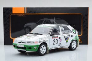 Skoda Felicia #20 S. Blomqvist / B. Cederberg Rally RAC Lombard 1995 IXO 1:18 18RMC147 Metal - imaginea 6 din 6