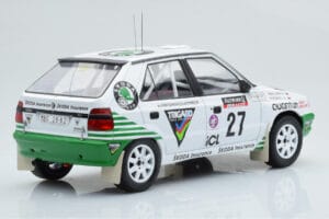 Skoda Felicia #27 P. Sibera / P. Gross Rally RAC Lombard 1995 IXO 1:18 18RMC148 Metal - imaginea 2 din 6