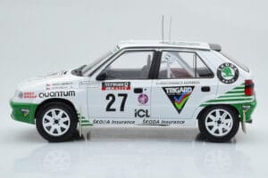 Skoda Felicia #27 P. Sibera / P. Gross Rally RAC Lombard 1995 IXO 1:18 18RMC148 Metal - imaginea 3 din 6