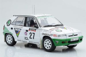 Skoda Felicia #27 P. Sibera / P. Gross Rally RAC Lombard 1995 IXO 1:18 18RMC148 Metal - imaginea 4 din 6