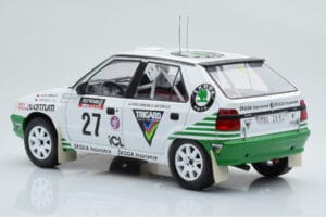 Skoda Felicia #27 P. Sibera / P. Gross Rally RAC Lombard 1995 IXO 1:18 18RMC148 Metal - imaginea 5 din 6
