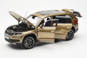 Skoda Kodiaq Auriu FAW 1:18 ZSX000001GOL Metal - imaginea 2 din 8