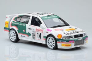 Skoda Octavia WRC #14 D. Auriol / D. Giraudet Rally Monte Carlo 2003 Otto 1:18 OT431 Rășină - imaginea 4 din 6
