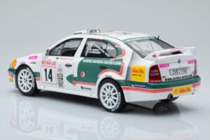 Skoda Octavia WRC #14 D. Auriol / D. Giraudet Rally Monte Carlo 2003 Otto 1:18 OT431 Rășină - imaginea 5 din 6